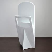 Eccopanta Schlafzimmer-Kleiderständer Blumen-Optik  - weiss 1